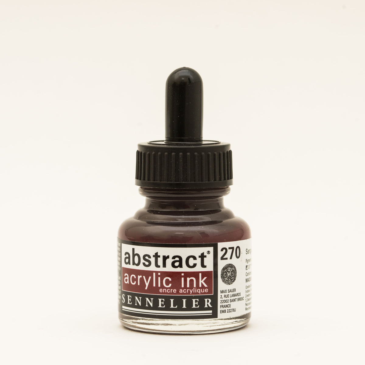 Encre Acrylique Abstraite 30 ml - Sanguine