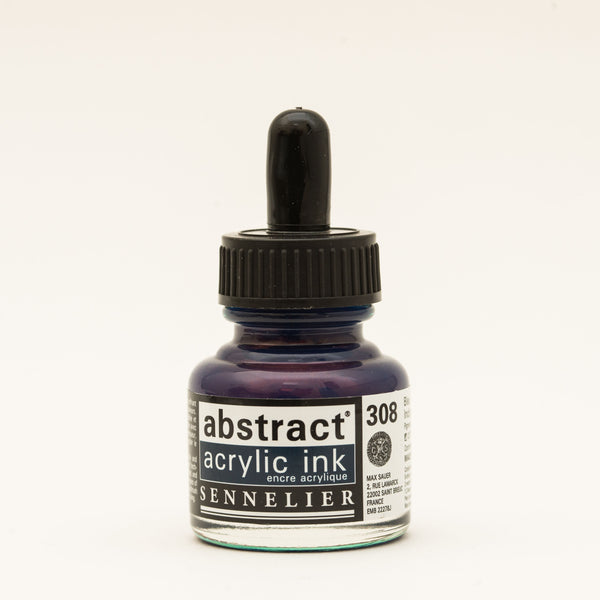 Encre Acrylique Abstraite 30 ml - Bleu Indigo