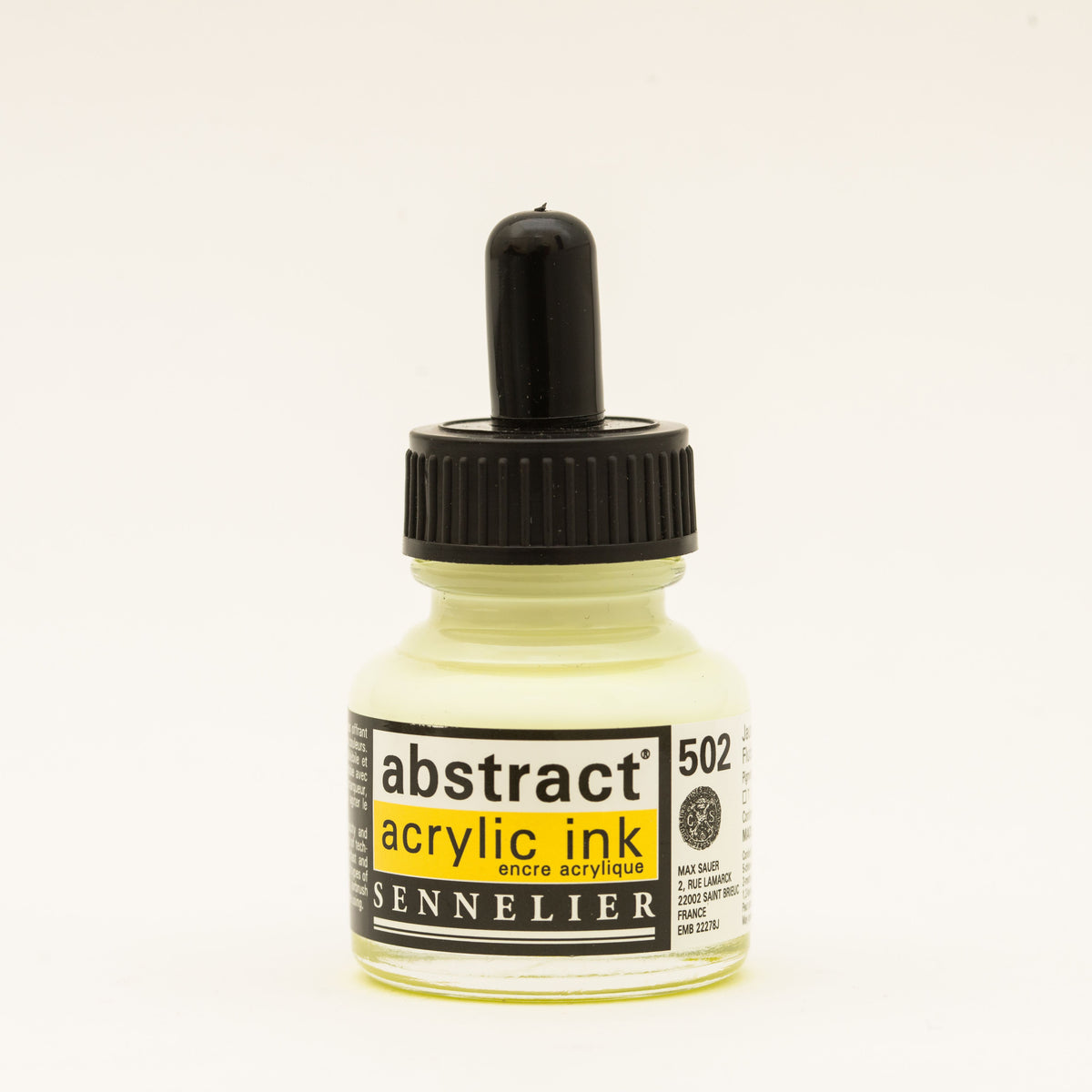Abstract Encre Acrylique 30 ml - Jaune Fluorescent