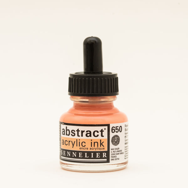 Abstrait Encre Acrylique 30 ml - Chaise Rose