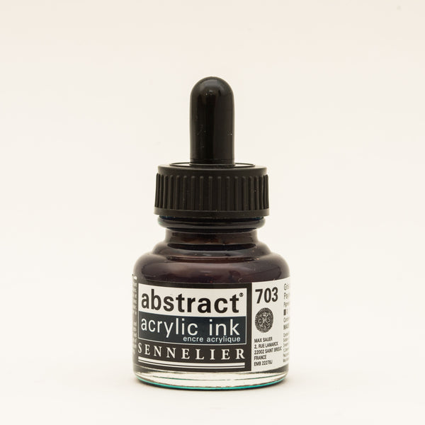 Encre Acrylique Abstraite 30 ml - Gris de Payne