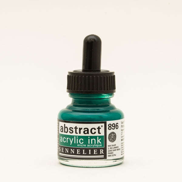 Abstract Encre Acrylique 30 ml - Vert Phtalo