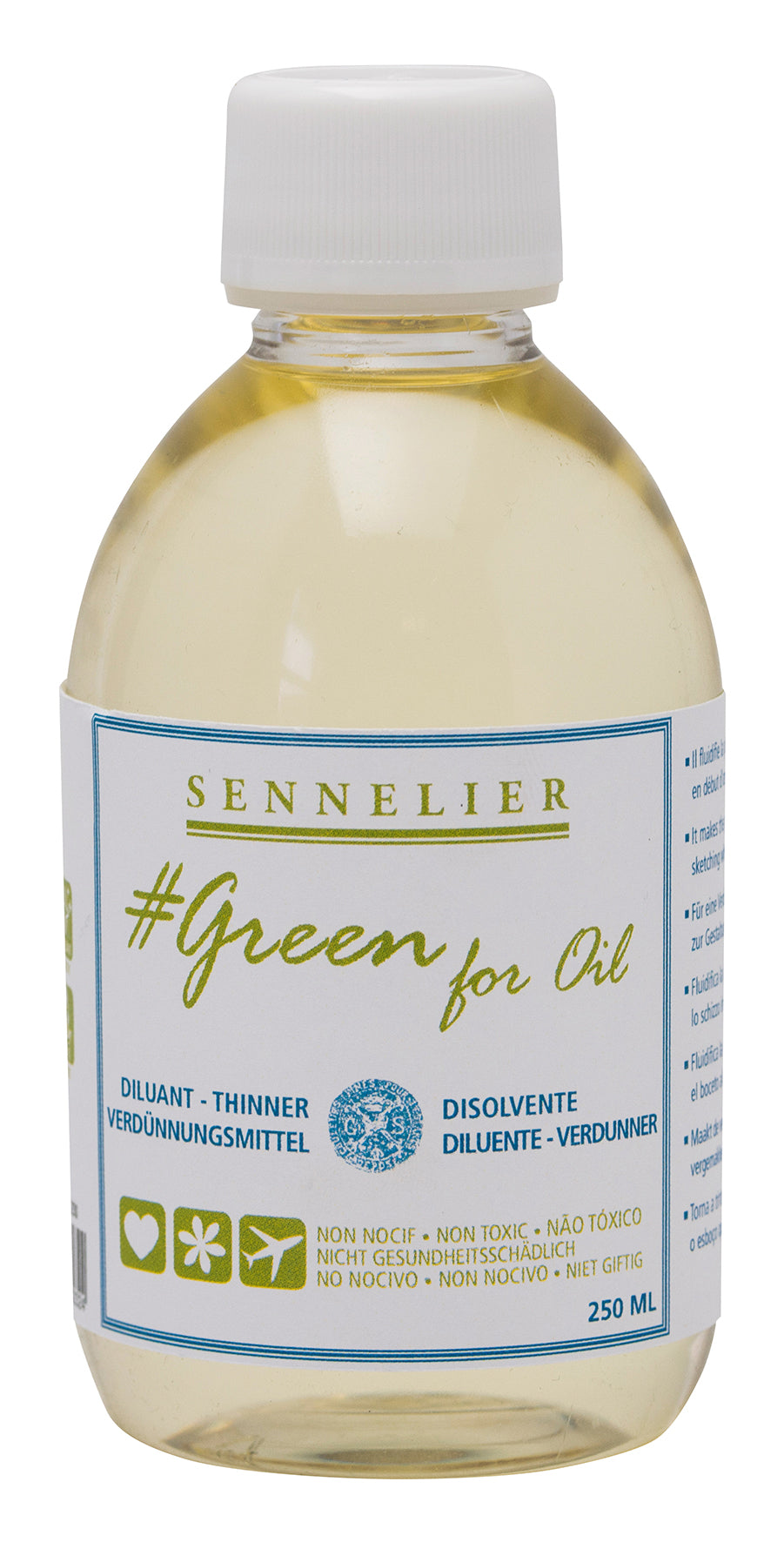 Diluant 250ml - Vert pour Huile