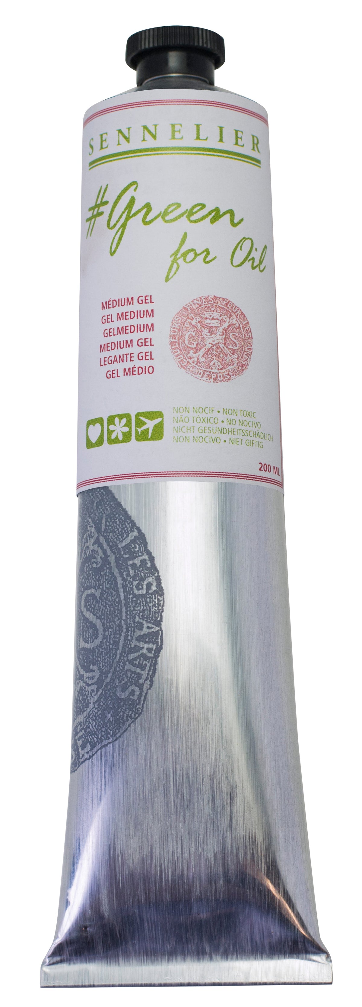 Medium Gel 200ml - Green for Oil