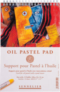 Oil pastel pad 16 x 24 cm - 12 feuilles  340gsm