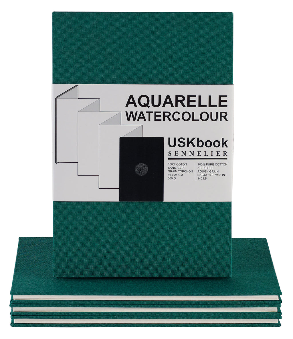 USK Book AQUARELLE 300G 16 x 24 cm