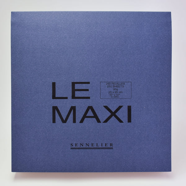 Pad Maxi 250 feuilles 90gsm 25 x 25 cm