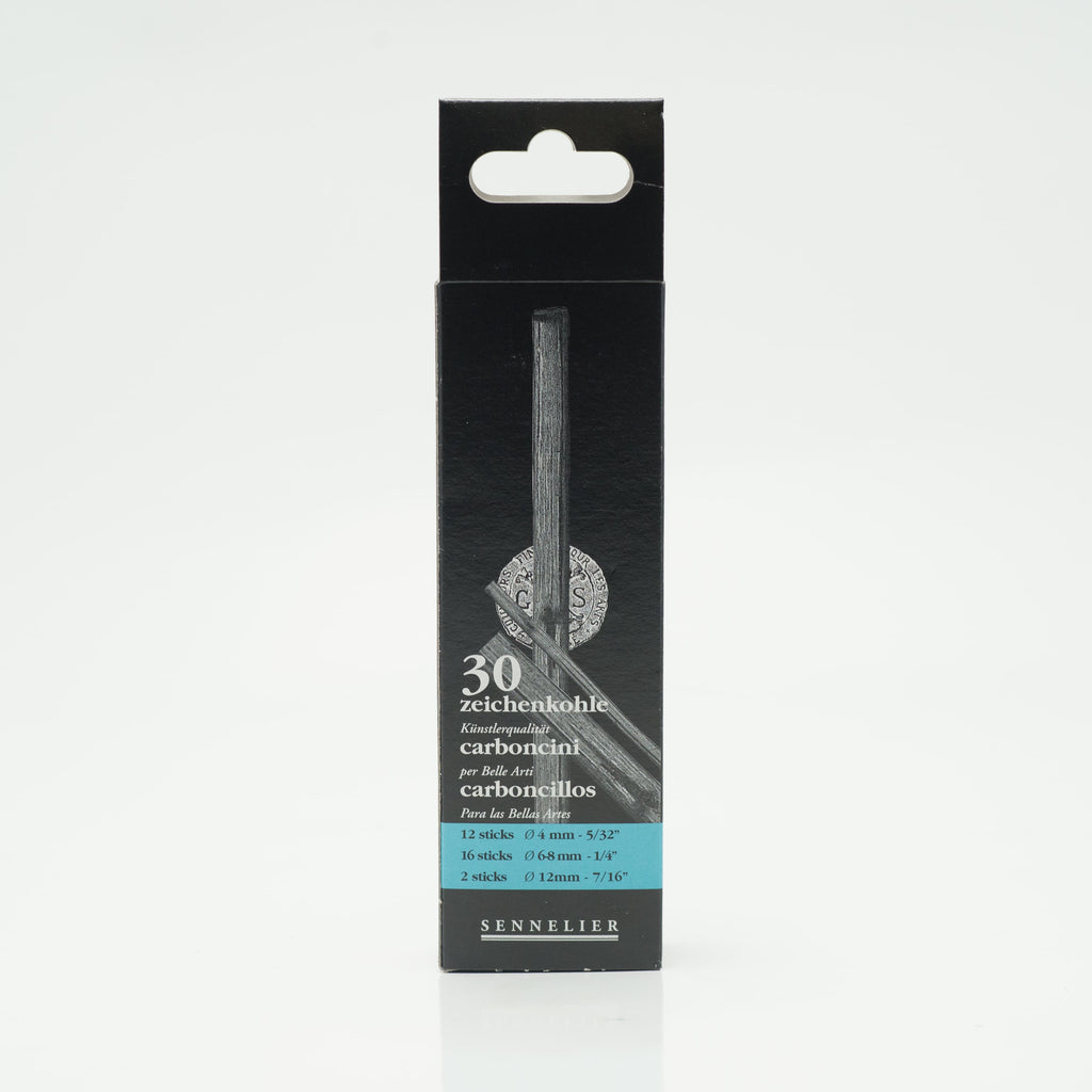 Boite de 30 FUSAINS assortis Sennelier