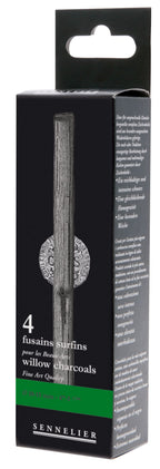 Boite de 4 FUSAIN EXTRA LARGE PAYSAGE - SENNELIER