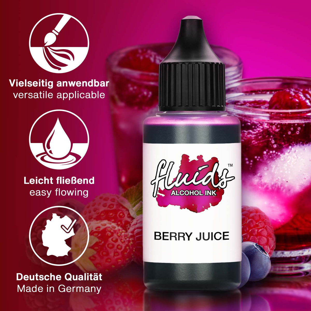 Encre à Alcool BERRY JUICE 30ml