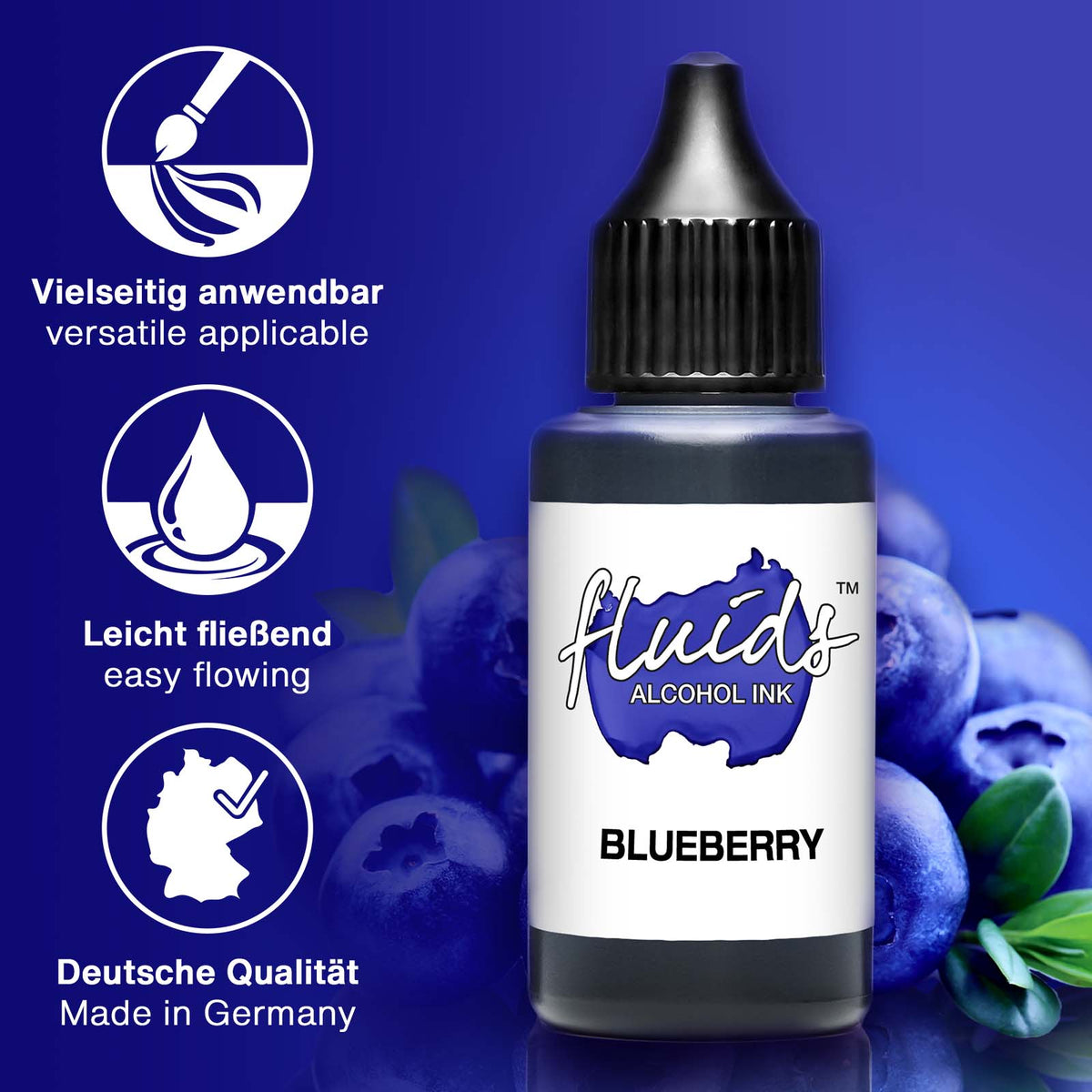 Encre à Alcool BLUEBERRY 30ml