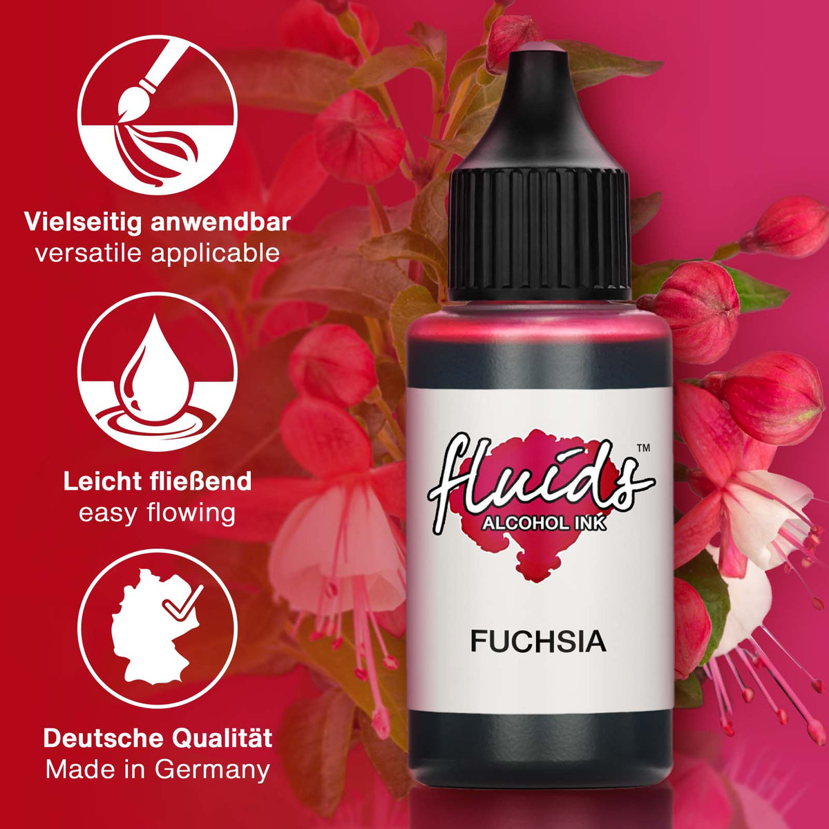 Encre à Alcool FUCHSIA 30ml