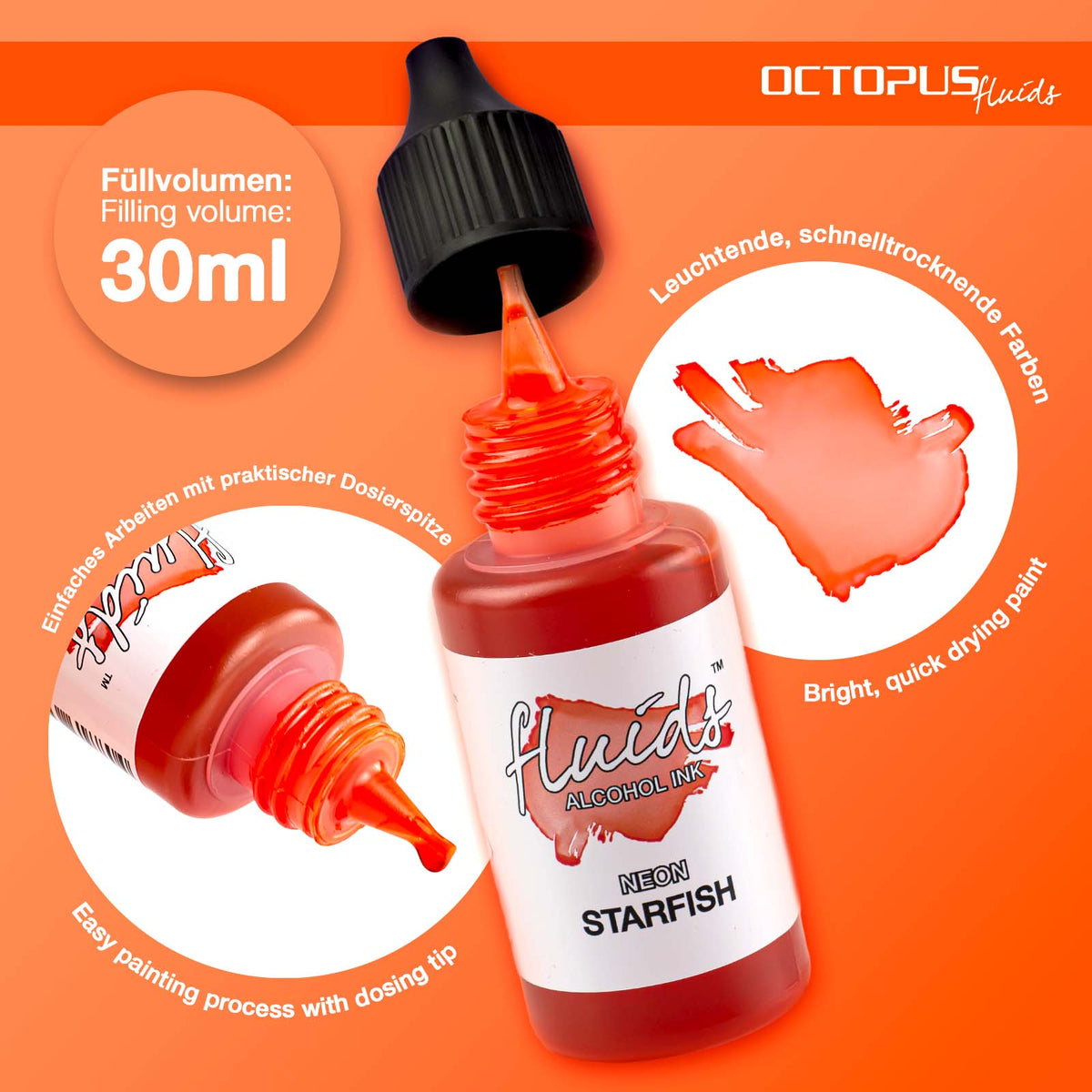 Encre à Alcool NEON STARFISH 30ml