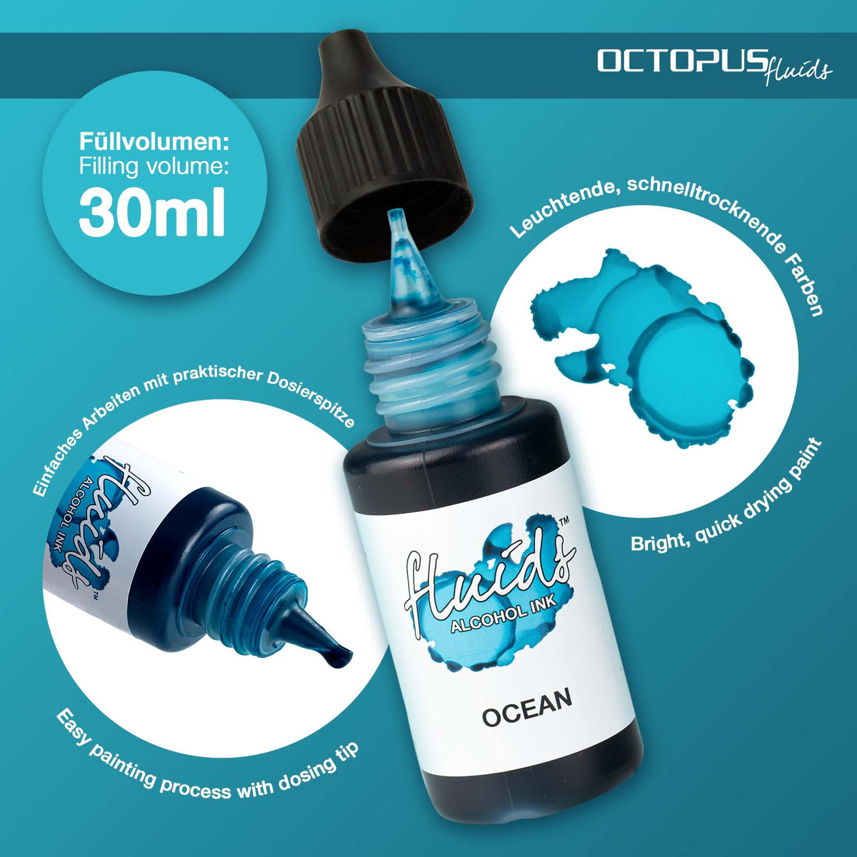 Encre à Alcool OCEAN 30ml