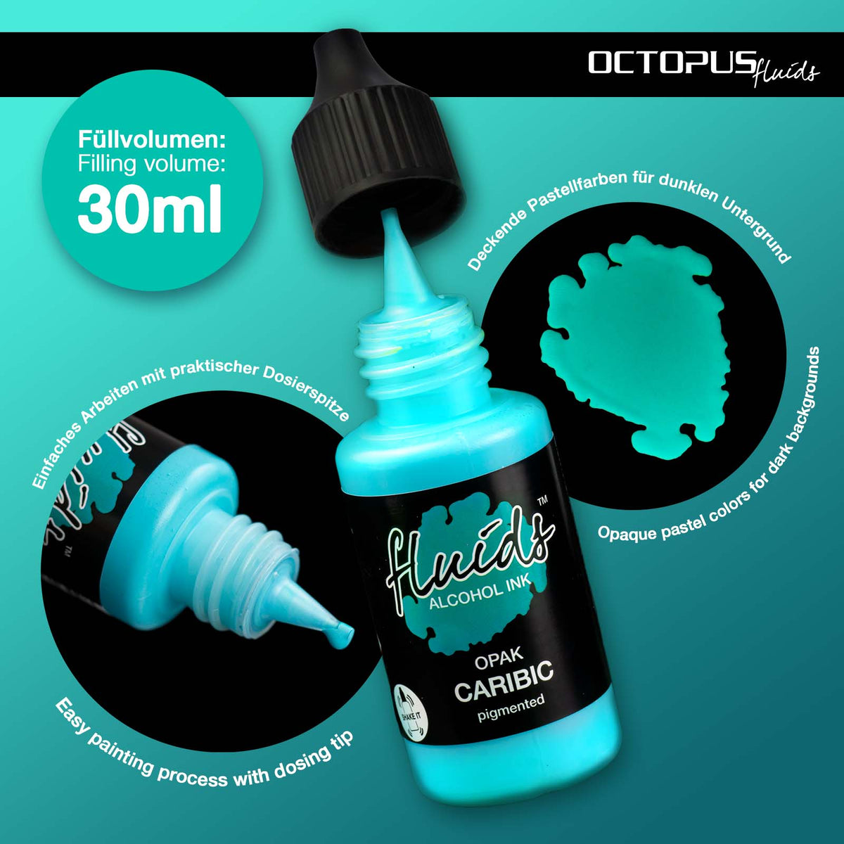 Encre à Alcool OPAK CARIBIC 30ml