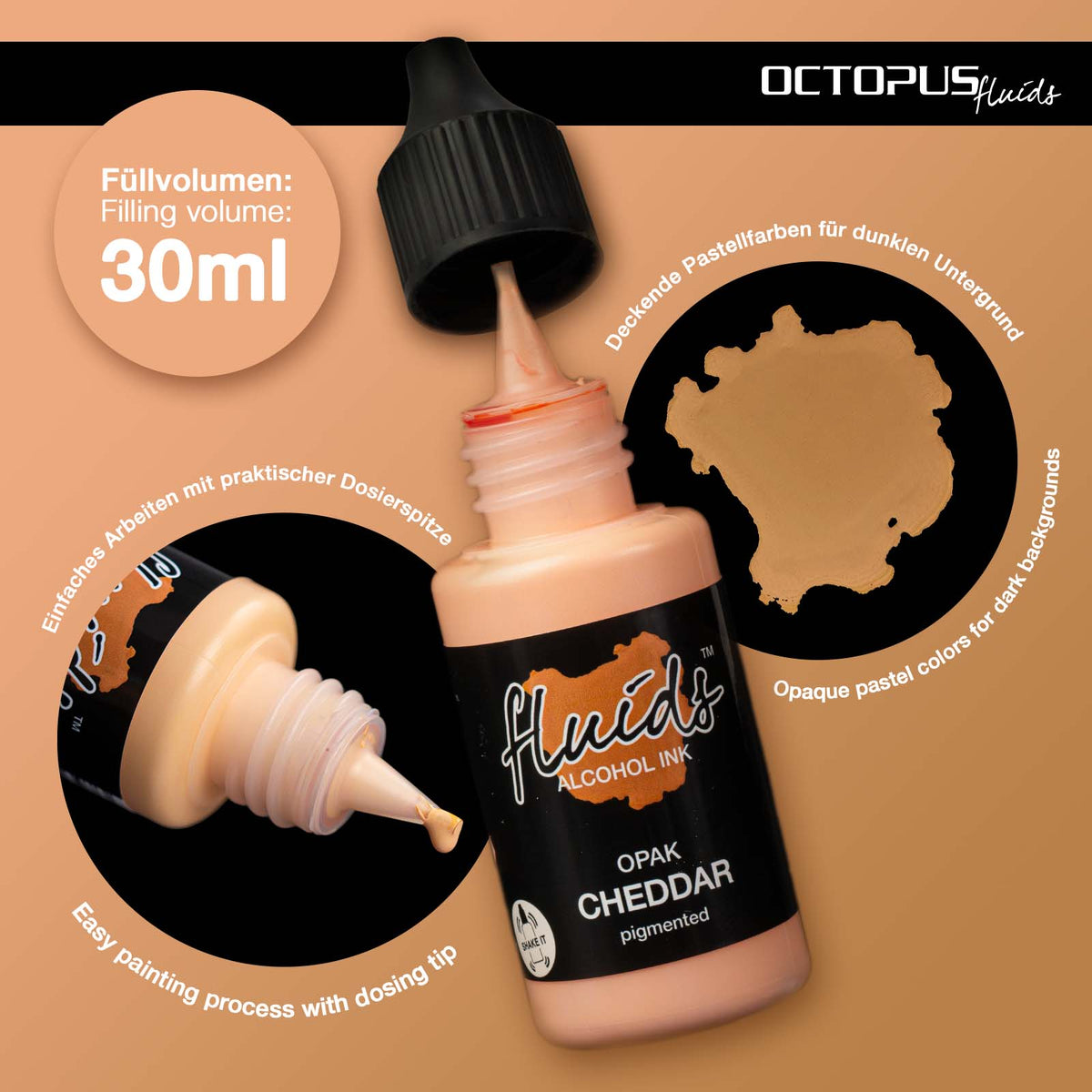 Encre à Alcool OPAK CHEDDAR 30ml