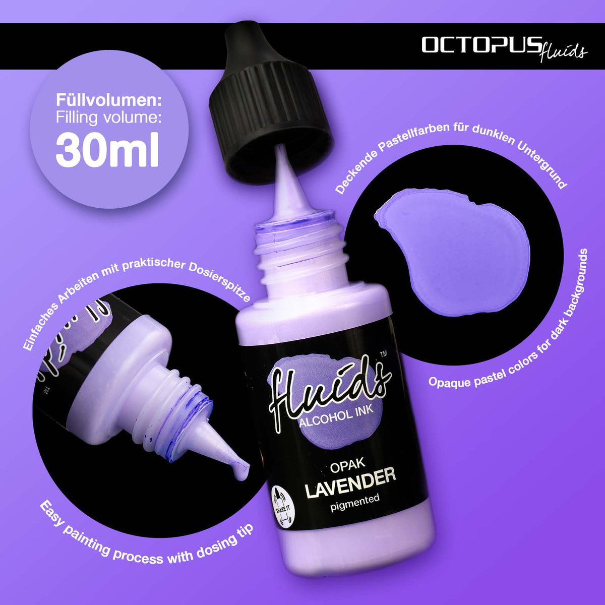 Encre à Alcool OPAK LAVENDER 30ml