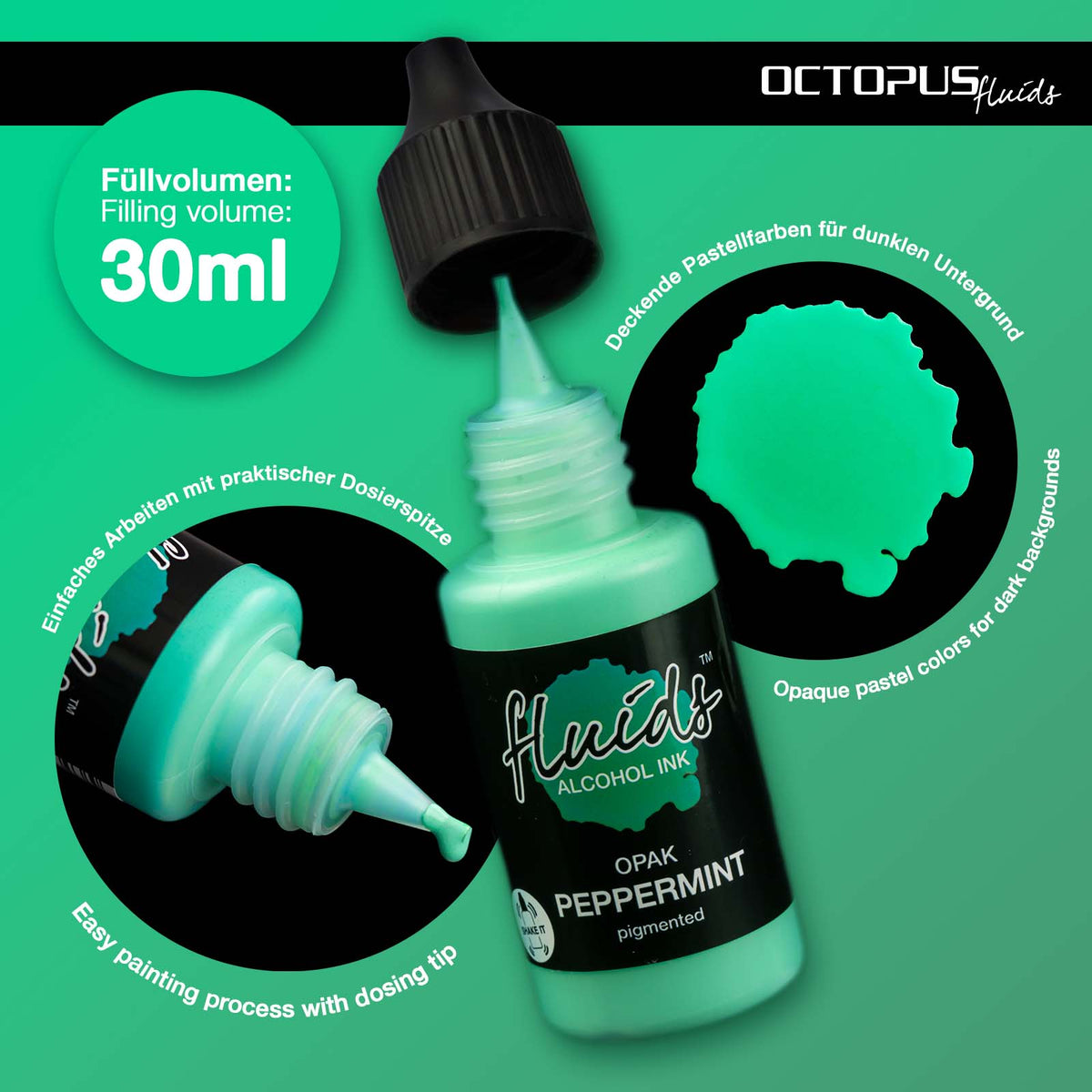 Encre à Alcool OPAK PEPPERMINT 30ml