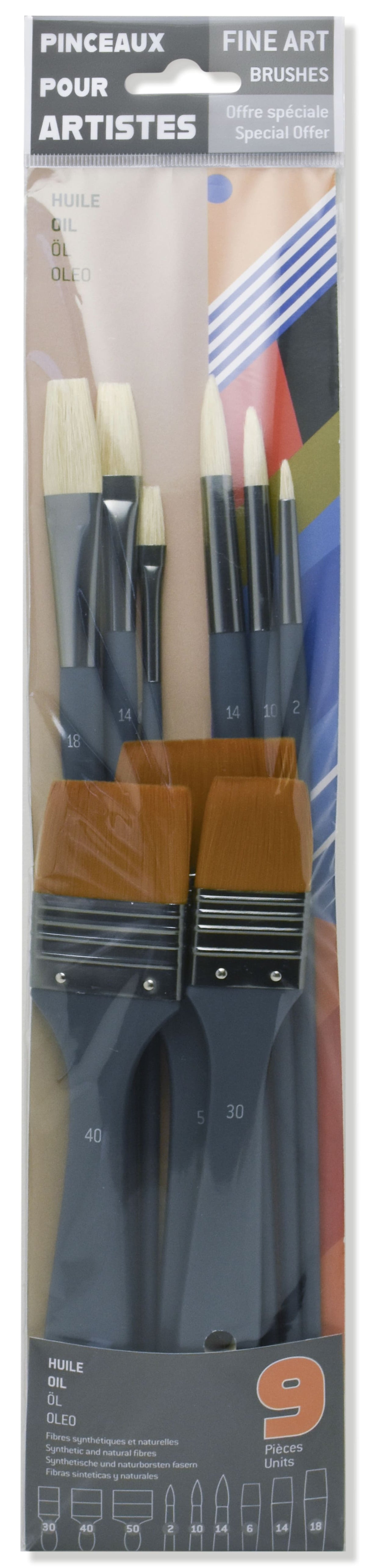 ETUDE set de 9 pinceaux MULTI-USAGE