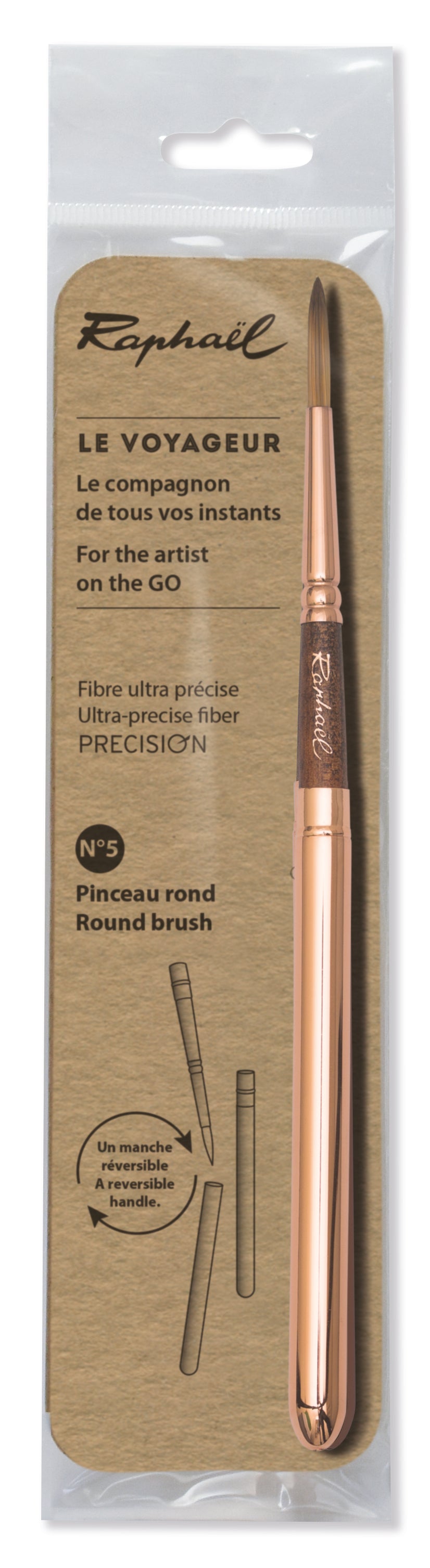 Pinceau Voyageur Précision Rond n.5