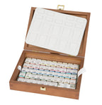 Boite bois HORADAM Aquarelle extra-fine 48 demi-godets