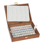 Boite bois HORADAM Aquarelle extra-fine 48 demi-godets