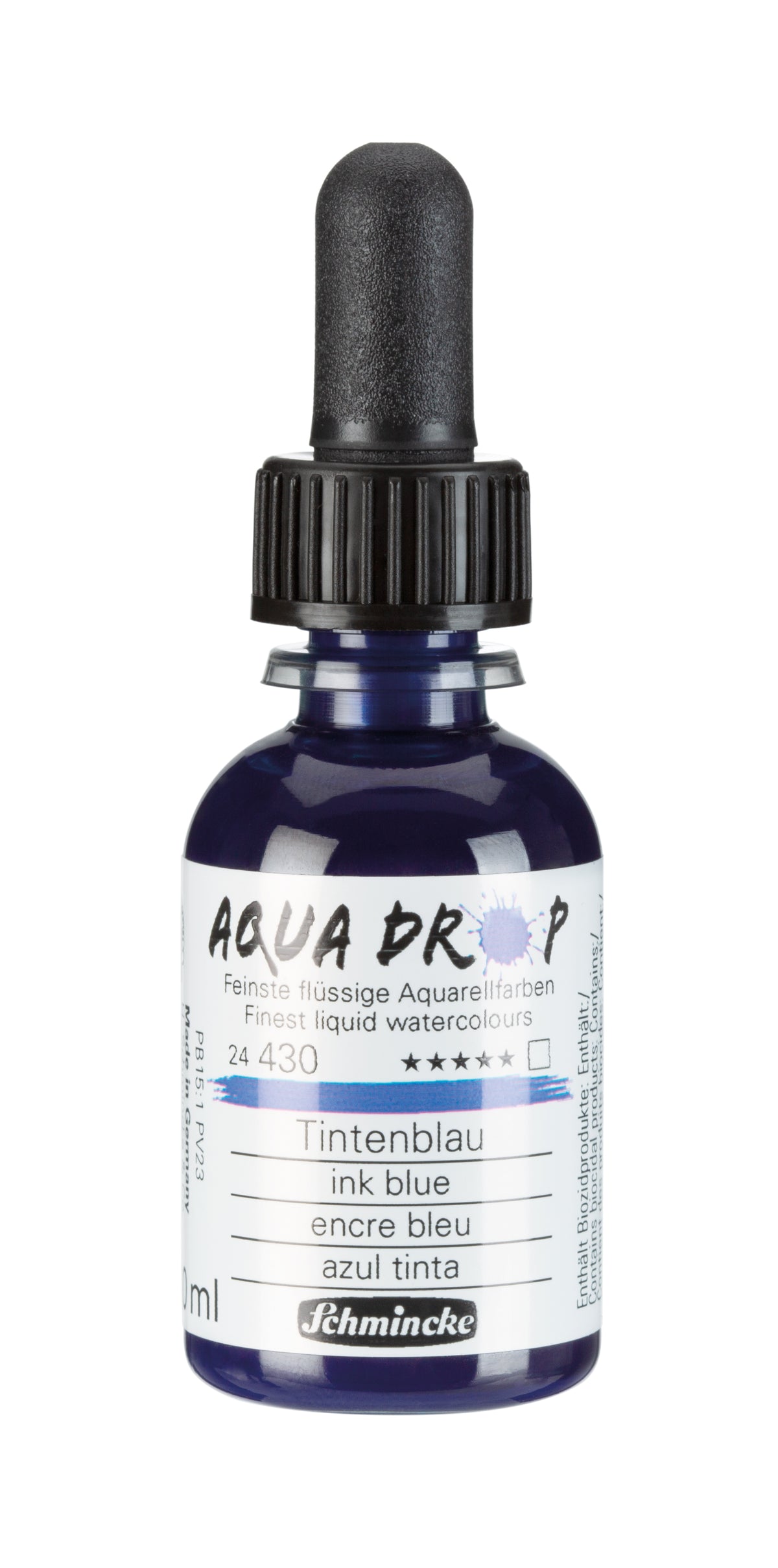 Aquadrop 30ml Encre Bleu