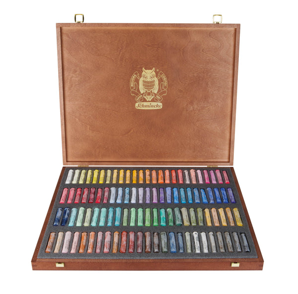 Coffret Bois de Luxe 100 Pastels SCHMINCKE