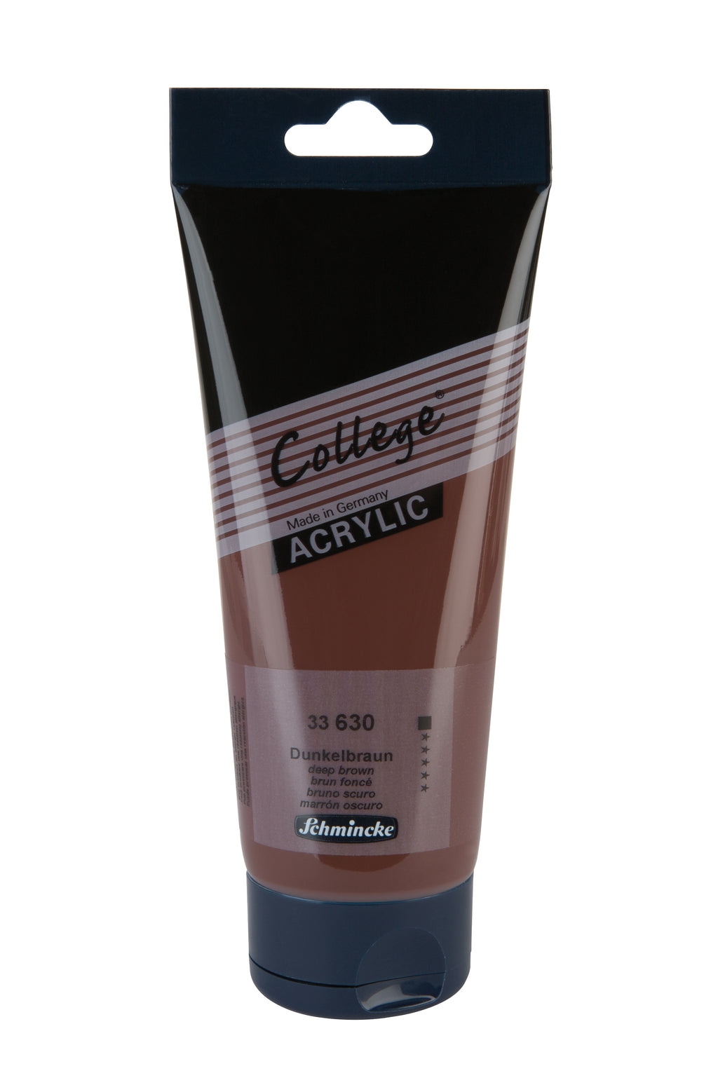 College Acrylic 200ml - Brun foncé