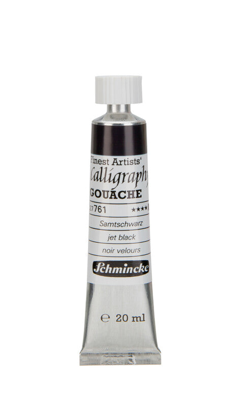 Calligraphy Gouache Extra-Fine Noir Velours 20ml