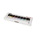 Coffret Aerocolor (9 x 28ml) - Aerocolor Finest Acrylic Ink by SCHMINCKE)