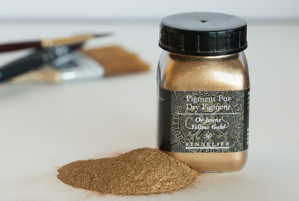 Pigment Pot 200ml Or Jaune - 90g by SENNELIER