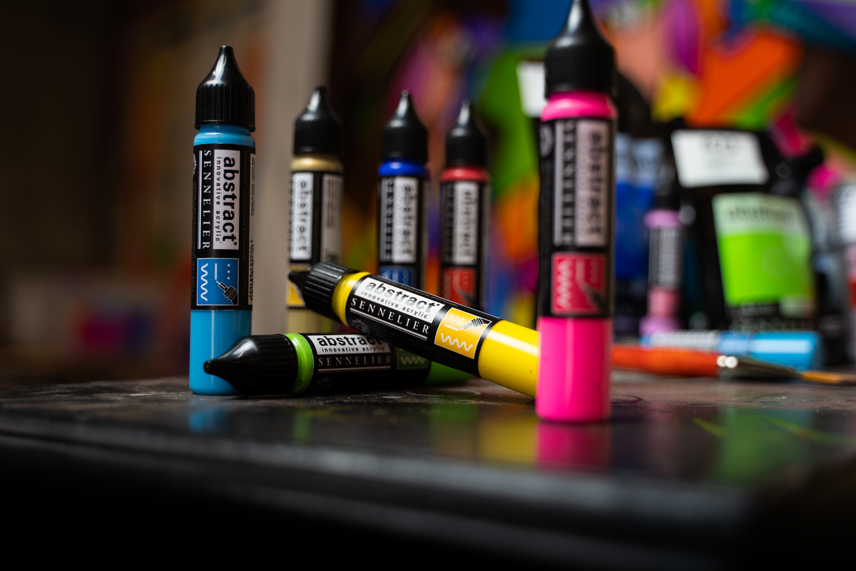 Crayon 3D abstrait 27ml Blanc de Titane