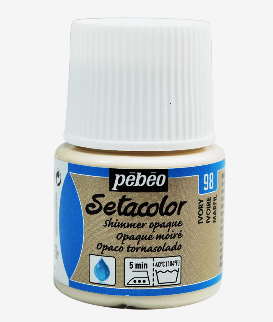 Pebeo Setacolor 45ml IVOIRE