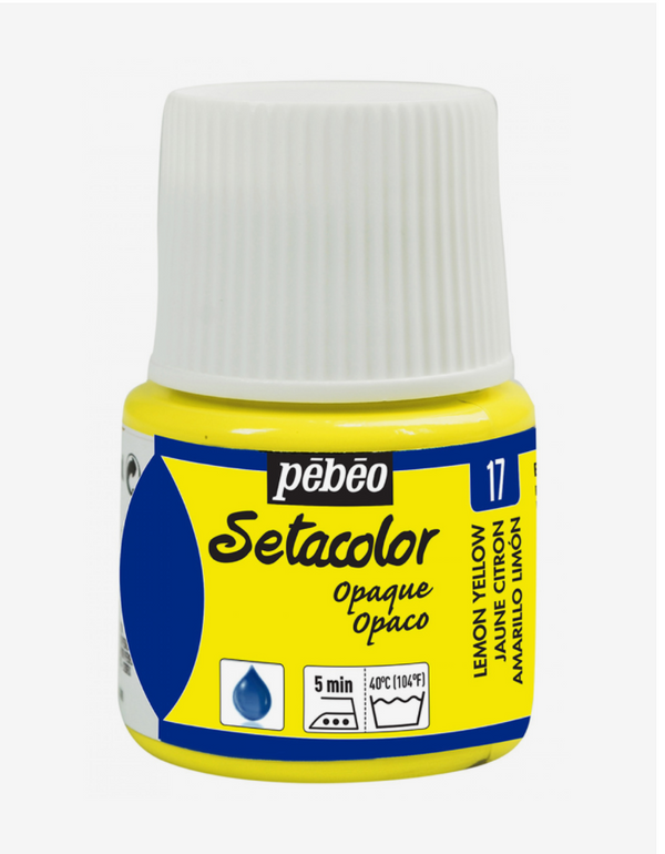 Pébéo Setacolor 45ml JAUNE CITRON