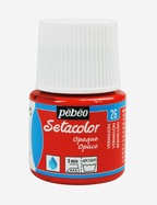 Pébéo Setacolor 45ml VERMILLON