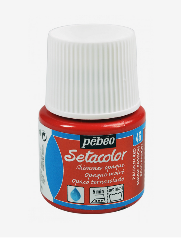 Pebeo Setacolor 45ml ROUGE PASSION