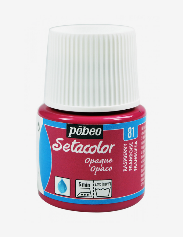 Pebeo Setacolor 45ml FRAMBOISE