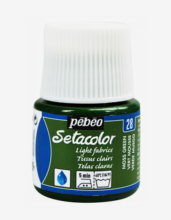 Pebeo Setacolor 45ml VERT MOUSSE