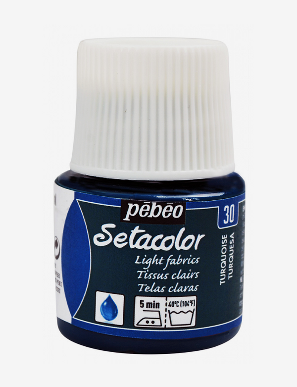 Pébéo Setacolor 45ml TURQUOISE