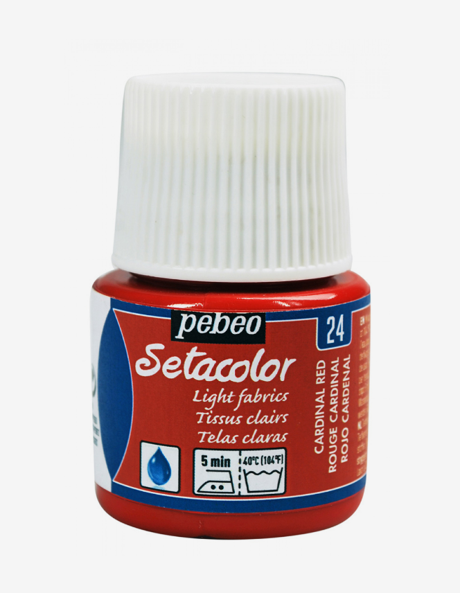 Pébéo Setacolor 45ml ROUGE CARDINAL