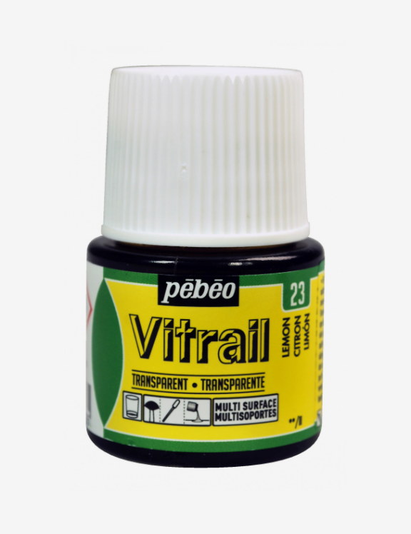 Pebeo Vitrail 45ml  CITRON (transparent)