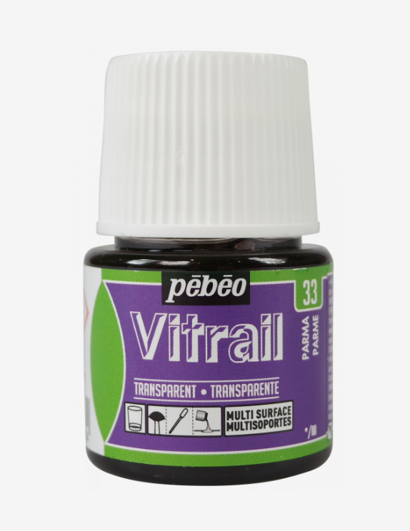 Pébéo Vitrail 45ml PARME (transparent)