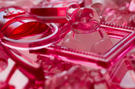 Pébéo Vitrail 45ml VIEUX ROSE (transparent)