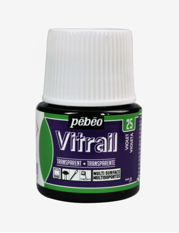 Pébéo Vitrail 45ml VIOLET (transparent)