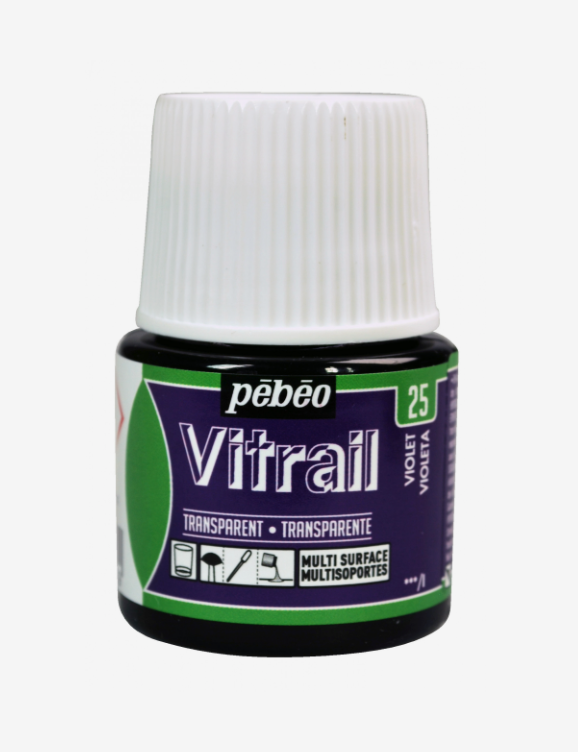 Pebeo Vitrail 45ml  VIOLET (transparent)