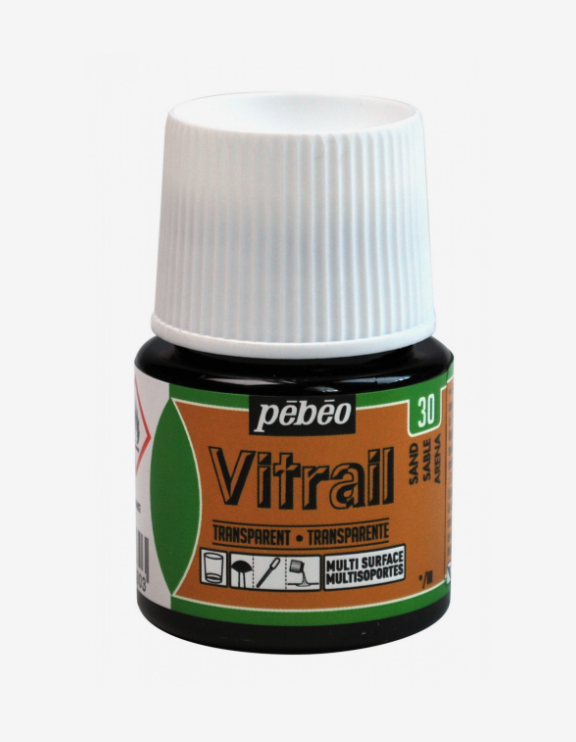 Pebeo Vitrail 45ml SABLE (transparent)