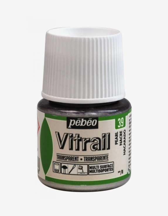 Pébéo Vitrail 45ml PERLE (transparent)