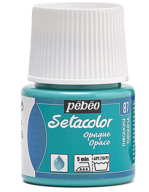 Pebeo Setacolor 45ml TURQUOISE