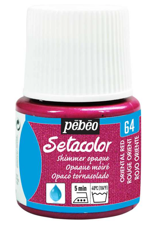 Pebeo Setacolor 45ml ROUGE ORIENT